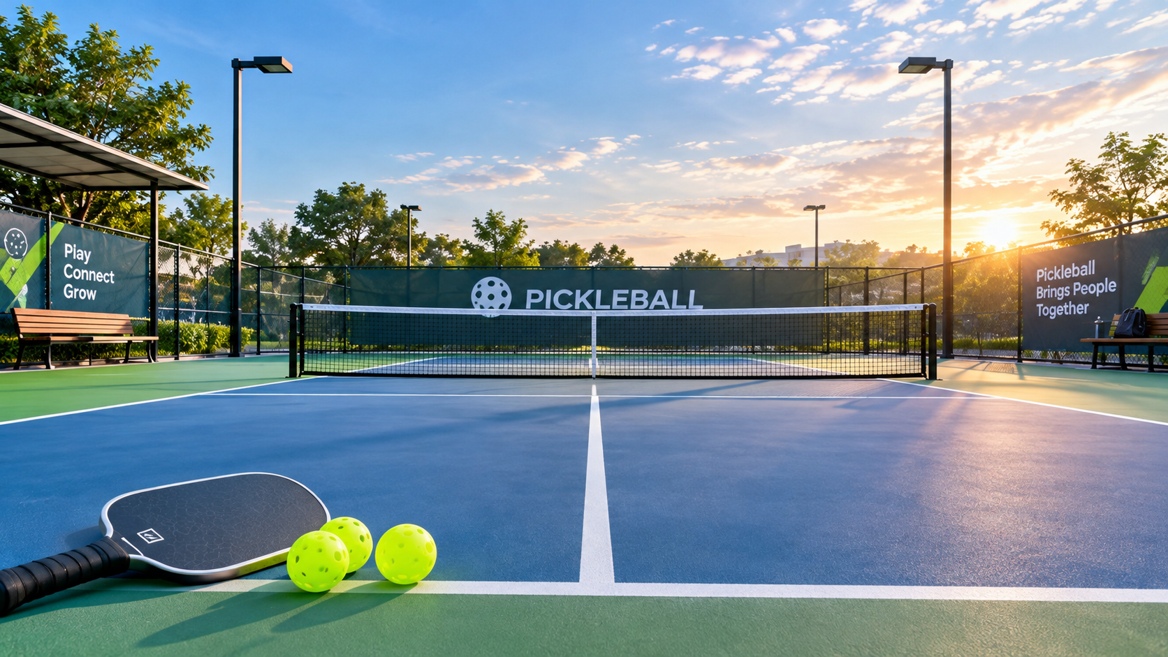 Sân Pickleball SanBong.vn - Sân Pickleball hiện đại